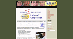 Desktop Screenshot of labcare.com